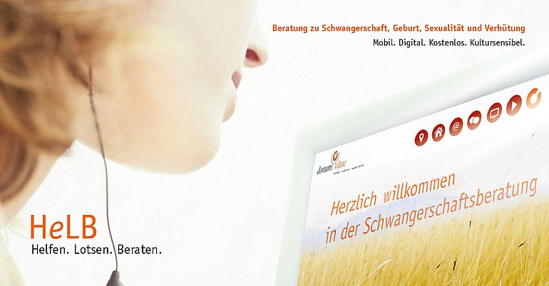 Bild aus dem Modellprojekt HeLB © donum vitae e.V.